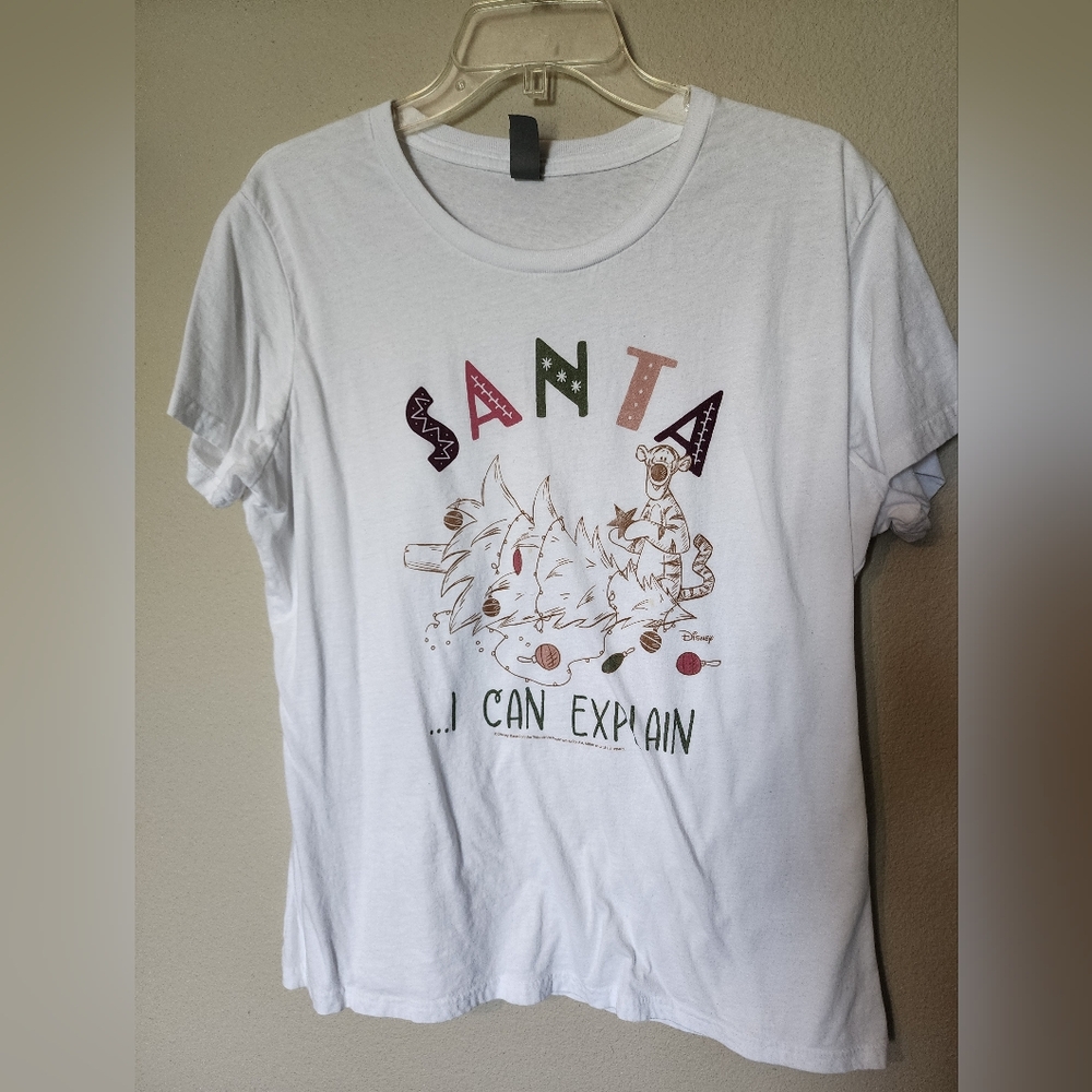 Womens Disney Tigger White T-shirt